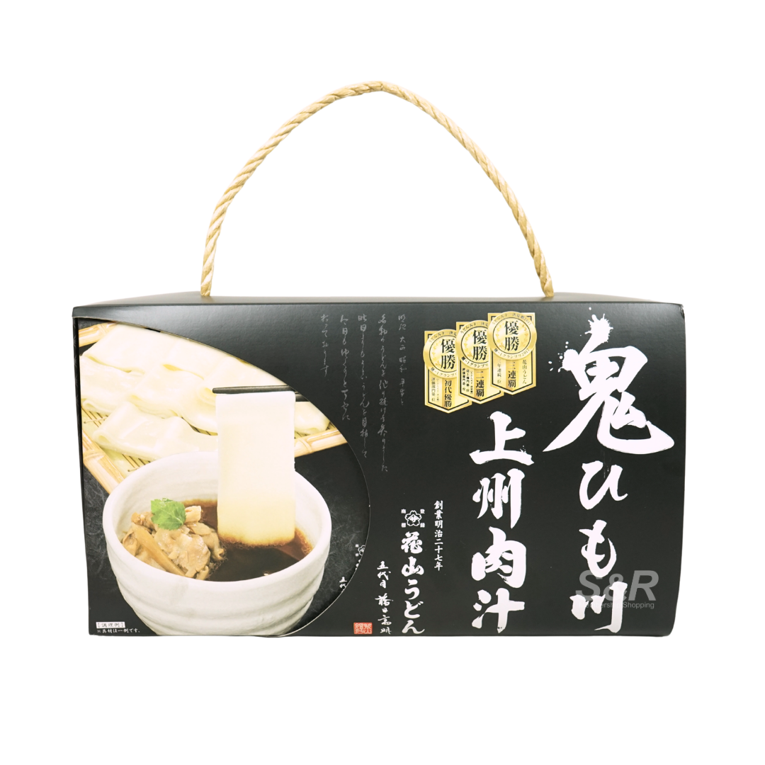 Hanayama Udon Oni-Himokawa Noodles 420g